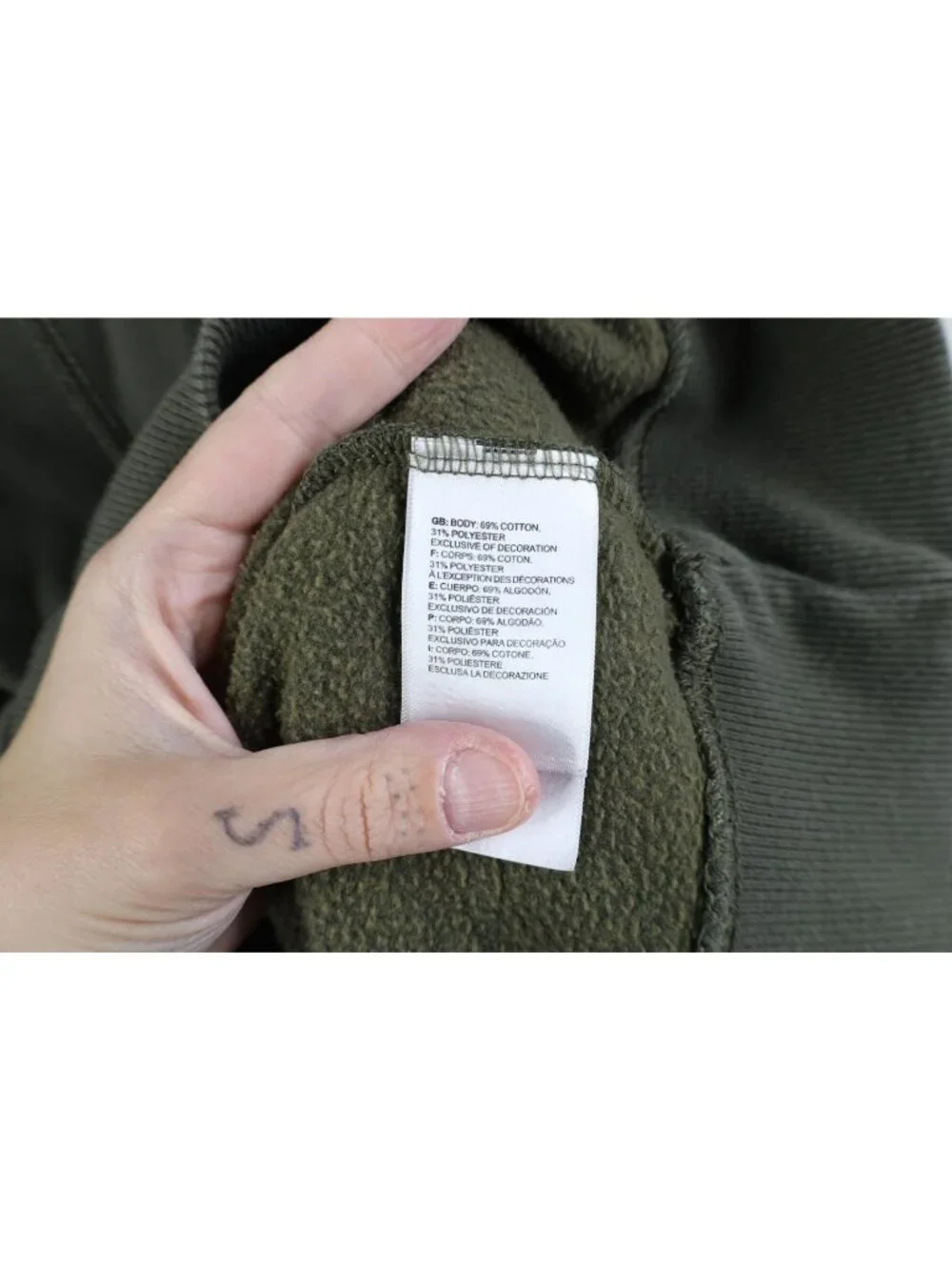 Vtg Y2K The North Face Mens Medium Faded Spell Out Box Logo Hoodie Sweatshirt